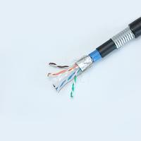 Kabel LAN HANLI CAT6 8-Conductor Tembaga Padat 23AWG