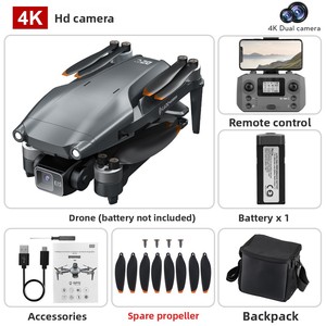 โดรน L600 PRO ระดับมืออาชีพ สำหรับถ่ายภาพทางอากาศแบบ HD พร้อมมอเตอร์ไร้แปรงถ่าน พับเก็บได้ ระบบ GPS และกิมบอลกันสั่นสามแกน สำหรับใช้งานเชิงพาณิชย์ - Product Image 2