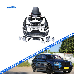 Materiales de Plástico PP y Hierro para Bentley Bentayga Rediseñado con Nuevo Kit de Carrocería V8S, Faro, Capó, Guardabarros y Parachoques - Product Image 1