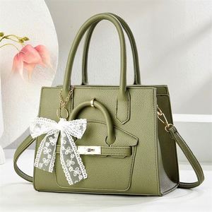 Fashion PU Totes Women Shoulder Sling <b>Bags</b> Waterproof Leather Handbag for <b>Gift</b> - Product Image 2
