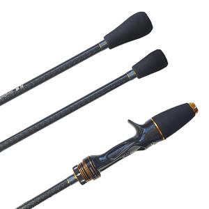 Canne à <span class=keywords><strong>pêche</strong></span> de voyage en carbone Alpha 1.72-1.85M 24T, 1.5 brins, plug-in M/MH, <span class=keywords><strong>pour</strong></span> jigging et <span class=keywords><strong>pêche</strong></span> au calmar - Product Image 6