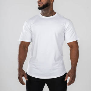 Fabricant de T-shirts Personnalisés en Coton pour Hommes Musclés – Essentiels pour la Salle de Sport, Entraînement, Base de l'Entraînement, T-shirt Oversize Lourd - Product Image 4