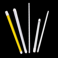 Tube LED T8 en verre 18W, lumière blanche ou blanc chaud, 4 pieds, certifié EMC CE, éclairage commercial pour bureaux, restaurants, halls d'hôtels