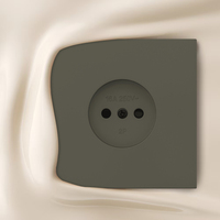 WESA Enchufe de Pared 16A con 1 Tomacorriente, Diseño Moderno de Lujo, Regleta Eléctrica Europea