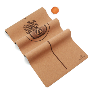 Tapete de <span class=keywords><strong>Yoga</strong></span> de Corcho de Caucho Natural Antideslizante, Grueso, <span class=keywords><strong>Suave</strong></span> y Ecológico, Personalizado al por Mayor <span class=keywords><strong>para</strong></span> <span class=keywords><strong>Principiantes</strong></span> - Product Image 1