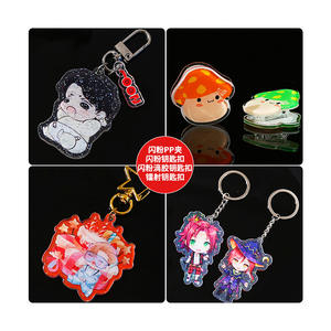 Colgantes de llavero de acrílico transparente, pequeños regalos, llaveros de dibujos animados de <span class=keywords><strong>Anime</strong></span> - Product Image 3