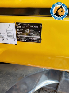 Excavadora Komatsu PC160 Usada de 16 Toneladas con Certificación EPA y CE, Sistema de Control PLC Komatsu, Rodamientos de Alta Calidad, Maquinaria con Motor - Product Image 5