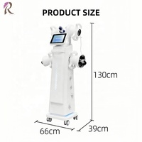 Appareil de massage corporel à rouleaux à billes internes 9D pour thérapie par aspiration, drainage lymphatique et amincissement