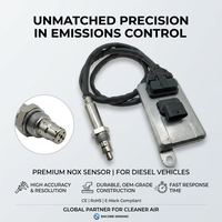 Capteur NOx TB pour pièces automobiles 24V 5WK9 6614I 5801363754 pour Iveco STRALIS UniNOx Contrôle des gaz d'échappement Garantie 12 mois