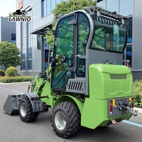 Kostenloser Versand Elektrischer Radlader LAWNIO mit Trommelbremsen und Batteriebetrieb für Garten- und Baustellenarbeiten