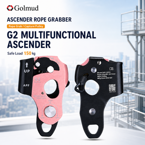 Polea de Agarre de Cuerda Multifunción Compacta Golmud G2 para Cuerdas de 9 a 10.5 mm con Carga Nominal de 150 kg para Acceso y Rescate por Cuerda - Product Image 2