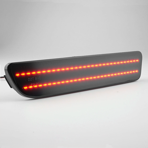 ZEAL LED feux arrière latéraux pour <span class=keywords><strong>Ford</strong></span> <span class=keywords><strong>Mustang</strong></span> 2005 2006 2007 2008 <span class=keywords><strong>2009</strong></span> lentille fumée lumière rouge 2 pièces - Product Image 1