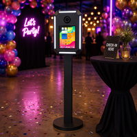 Support de photographie carré en forme de diamant pour appareil photo reflex numérique, hauteur réglable, pour iPad 11'', 12.9'', 13'', étui de voyage pour événements et mariages