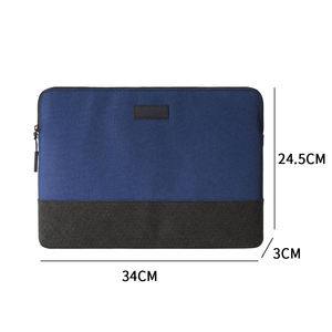 กระเป๋าใส่โน้ตบุ๊กคอมพิวเตอร์ขนาด13 14 <span class=keywords><strong>15</strong></span> <span class=keywords><strong>15</strong></span>.6นิ้วกระเป๋าใส่แล็ปท็อปกันน้ำสำหรับ Macbook iPad โลโก้ที่กำหนดเอง - Product Image 2