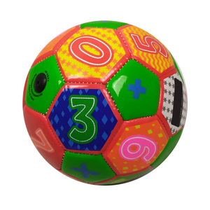 Números de alojamiento educativo patrón de impresión mini tamaño dos <span class=keywords><strong>EVA</strong></span> pelota de fútbol educativa - Product Image 2