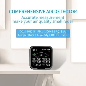 Moniteur de qualité de l'air mural HEDAO PTH-9B, analyseur intelligent de la qualité de l'air, détecteur mural PM2.5 PM10 - Product Image 4