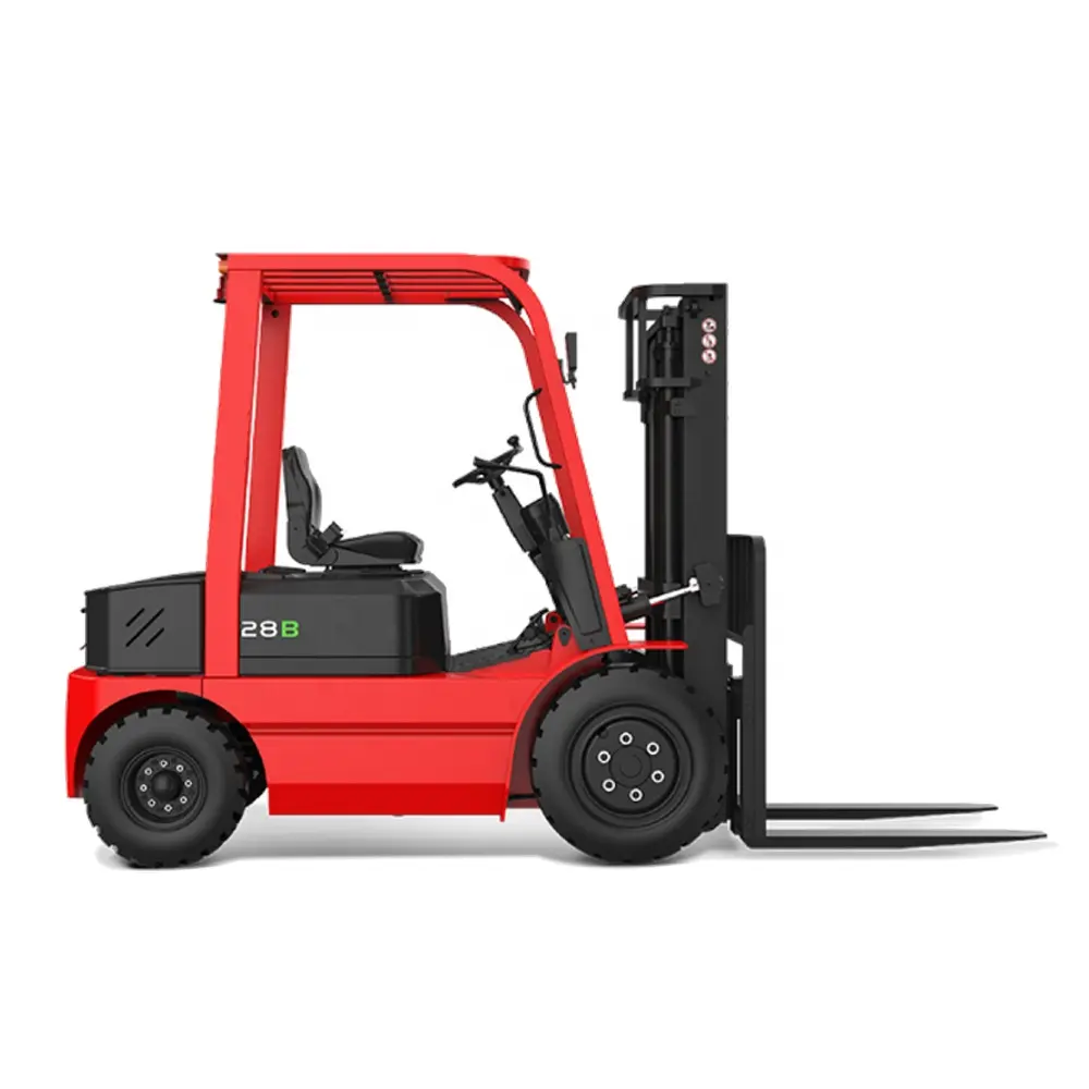 2.8Ton Lifter Electric Fork Lift Truck 3M Electrical Mini Forklift Truck For Sale Price