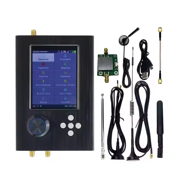 Hackrf One 1MHz-6GHz Portapack Hackrf One SDR Radio Platform V1.9.1 PoataPack Software Defined Radio Assembled
