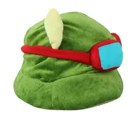 新しいLOL Teemo帽子面白い冬の豪華な帽子