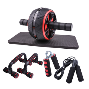 Rodillo Abdominal Clásico de ABS para Ejercicios en Casa, para Fortalecimiento Muscular, con Abdominal Carver y Tapete para Rodillas Gratis - Product Image 3
