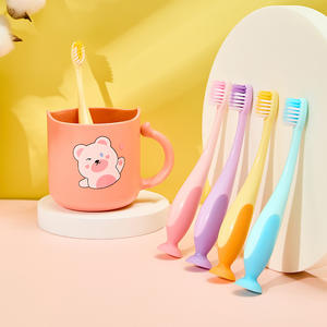 Yeni trend özel Logo ağız bakımı yumuşak kıl manuel çocuklar diş fırçası temiz diş fırçası kaliteli diş fırçası - Product Image 3