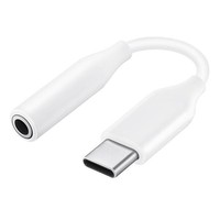 Adaptateur de prise casque USB C 3,5 mm |   DAC DC universel pour /iPhone/Pixel |   Appels mains libres audio haute résolution |   Blanc/Noir