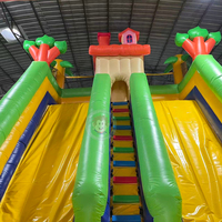 Toboggan aquatique gonflable, toboggan gonflable commercial
