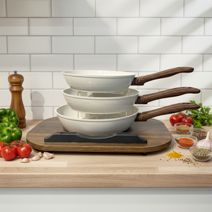 Sartén <span class=keywords><strong>Telamon</strong></span> 7 con Revestimiento Cerámico Antiadherente, Fácil de Limpiar, Ecológica, Compatible con Inducción, con Mango de Tacto Suave - Product Image 1