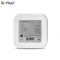 KEMUU TTLock TTHotel 2.4G Smart Gateway WiFi Hub, Desbloqueo Remoto, Cerradura Inteligente para el Hogar