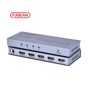 FJ-4K104-M Fjgear ที่ดีที่สุดราคา <span class=keywords><strong>2</strong></span>/4 พอร์ต 1080P Hdmi 4K <span class=keywords><strong>Splitter</strong></span> 4 ทาง 1 ใน <span class=keywords><strong>2</strong></span> OUT Hdmi <span class=keywords><strong>Splitter</strong></span> บ้านอื่นๆวิดีโอ - Product Image 3