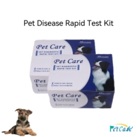 Harga rendah tidak ada MOQ anjing dokter hewan menggunakan obat hewan peliharaan tes cepat strip kit EHR/ANA tes kombo