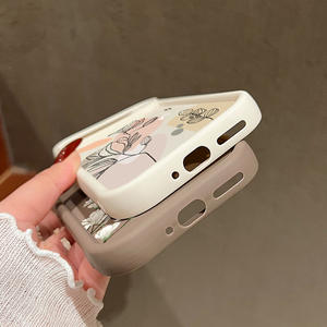 Funda para Teléfono Google Pixel 10 Pro Estilo INS, Color Blanco Magnolia, Funda Protectora Antigolpes con Línea Floral para Pixel 9 - Product Image 4