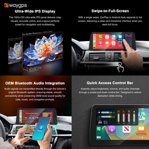 Ewaygps - Pantalla Táctil Inalámbrica <span class=keywords><strong>de</strong></span> 12.3 Pulgadas para Automóvil con Sistema Android Auto Carplay Linux para BMW X3 X4 F25 F26 - Product Image 3