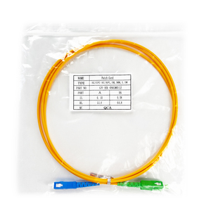 Cordon de raccordement à fibre optique monomode simplex SC/UPC-SC/APC 3.0MM G652D câble <span class=keywords><strong>QD</strong></span> APT - Product Image 3