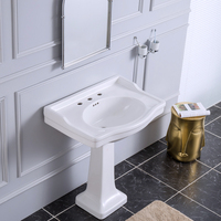 Fournisseur chinois En Gros Moderne En Céramique Wc Et Grand Lavabo Évier Salle De Bain