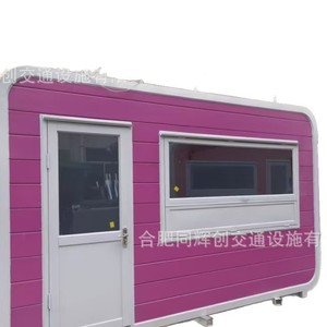 ซุ้มขายของกลางแจ้งโครงสร้างเหล็กแบบคอนเทนเนอร์ ดีไซน์ทันสมัย - Product Image 5