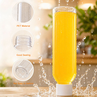 Bouteille en plastique PET de 250 ml et 330 ml pour café froid, smoothies, lait, emballage de boissons, récipient hermétique, pot en plastique