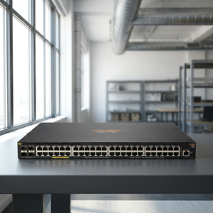 สวิตช์เครือข่ายรุ่นดั้งเดิม JL262A 2930F 48G PoE+ 4SFP สวิตช์ 48 พอร์ต PoE+ 4 ช่องใส่ตัวรับส่งสัญญาณ SFP กิกะบิต 370 วัตต์ สวิตช์ PoE+ - Product Image 1