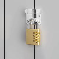 Cadenas à combinaison à 3 chiffres en laiton 20 mm, antirouille, sans clé, certifié ISO9001, écologique, pour bagages et casiers