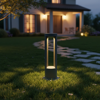 Modern Tarz Elektrikli Peyzaj Alüminyum 10W COB LED H60cm Bahçe Lambası IP54 Dereceli 2700K Sıcak Beyaz 5-8m2 Aydınlatma