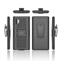 Funda Protectora Híbrida con Anillo de Soporte y Protección Anticaídas para Samsung Note 10 Pro, en Oferta