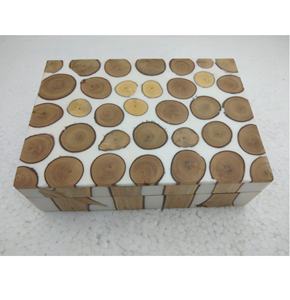 อุปกรณ์เสริมแฟชั่นทั้งหมดกล่องไม้สีเทากระดูกกล่องเครื่องประดับหรือกล่องของขวัญเครื่องประดับบรรจุภัณฑ์นาฬิกาแพคเกจเครื่องประดับที่กำหนดเอง - Product Image 3