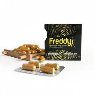 Marque propre Service OEM Ingrédients à base de plantes Formule Men's Power Supplément Capsules d'or Boîte de 4 capsules - Product Image 3