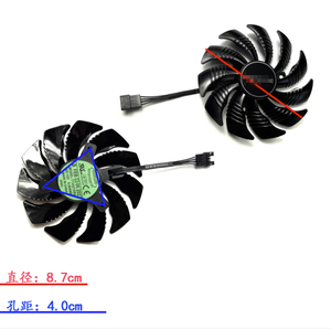 Ventilateur de refroidissement 88MM T129215SU PLD09210S12HH pour carte graphique <span class=keywords><strong>GTX</strong></span> 1050 RX <span class=keywords><strong>480</strong></span> 470 <span class=keywords><strong>GTX</strong></span> 1060 G1 - Product Image 1