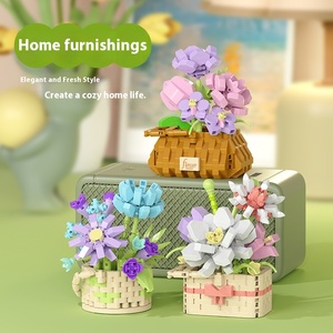 Juego de Juguetes Educativos de Moda Promocional de Buena Calidad, Bloques de Construcción de Plástico ABS de 40 Piezas, Coloridos y Luminosos - Product Image 3