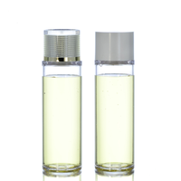 Bouteille hydratante de sérum de lotion 30ml 50ml 80ml 100ml 150ml de matériau PETG en forme de cylindre droit