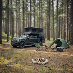 Camioneta Todoterreno Pop Top Expedition 4x4 con Cama Plana y Camper Desplegable para Camioneta - Product Image 6