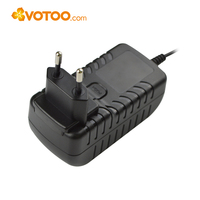Adaptateur secteur mural étanche IP44 36W 24V 1.5A avec prise EU/US/UK/AU pour éclairage de jardin LED, CCTV, certifié CE FCC RoHS, OEM