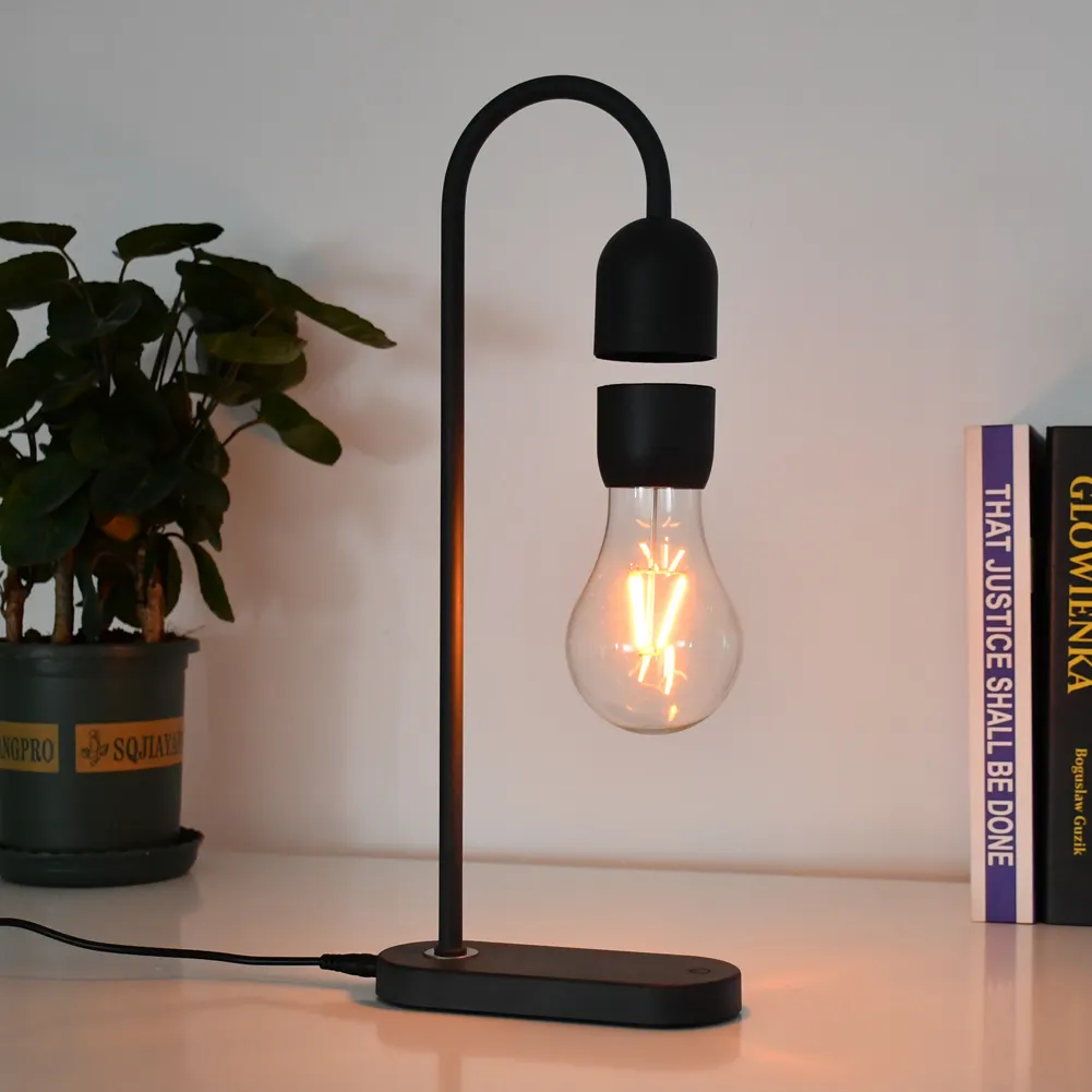 Magnetic levitating lamp light bulb lamp for table desk lamp livingroom decoration