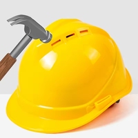 Construction super sécurité équipement de protection de sécurité minière personnelle casque de sécurité jaune extérieur